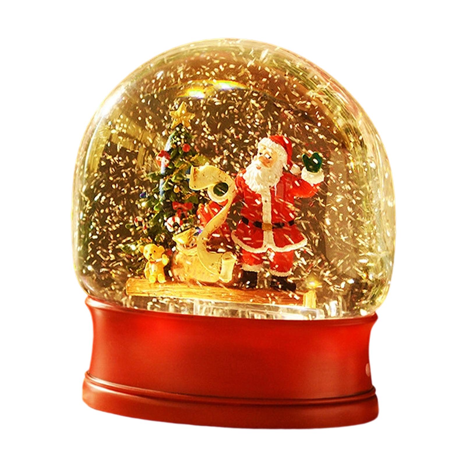 クリスマス スノーグローブ オルゴール、コレクション、卓上飾 - Snow Globe Musical のレビューと価格
