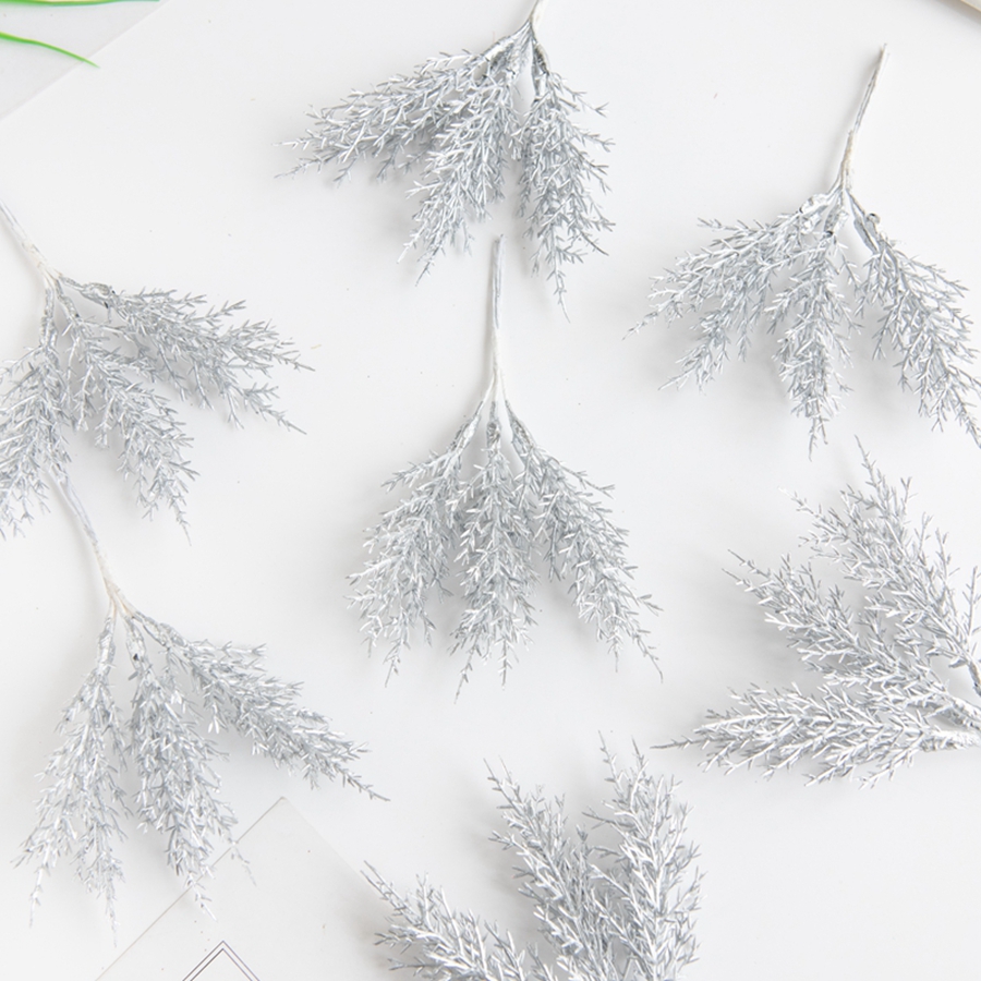 人工植物,6個,金箔,偽の枝,クリスマスツリー,家庭用アクセ - Christmas Tree Artificial のレビューと価格