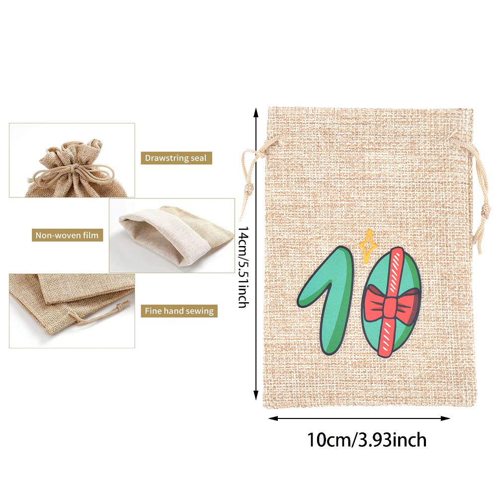 24日間のクリスマスカウントダウンアドベントカレンダー、番号 - Advent Calendar Gift のレビューと価格