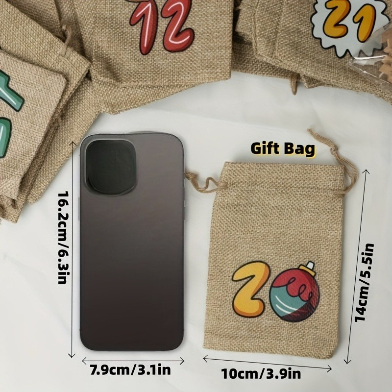 24日間のクリスマスカウントダウンアドベントカレンダー、番号 - Advent Calendar Gift のレビューと価格