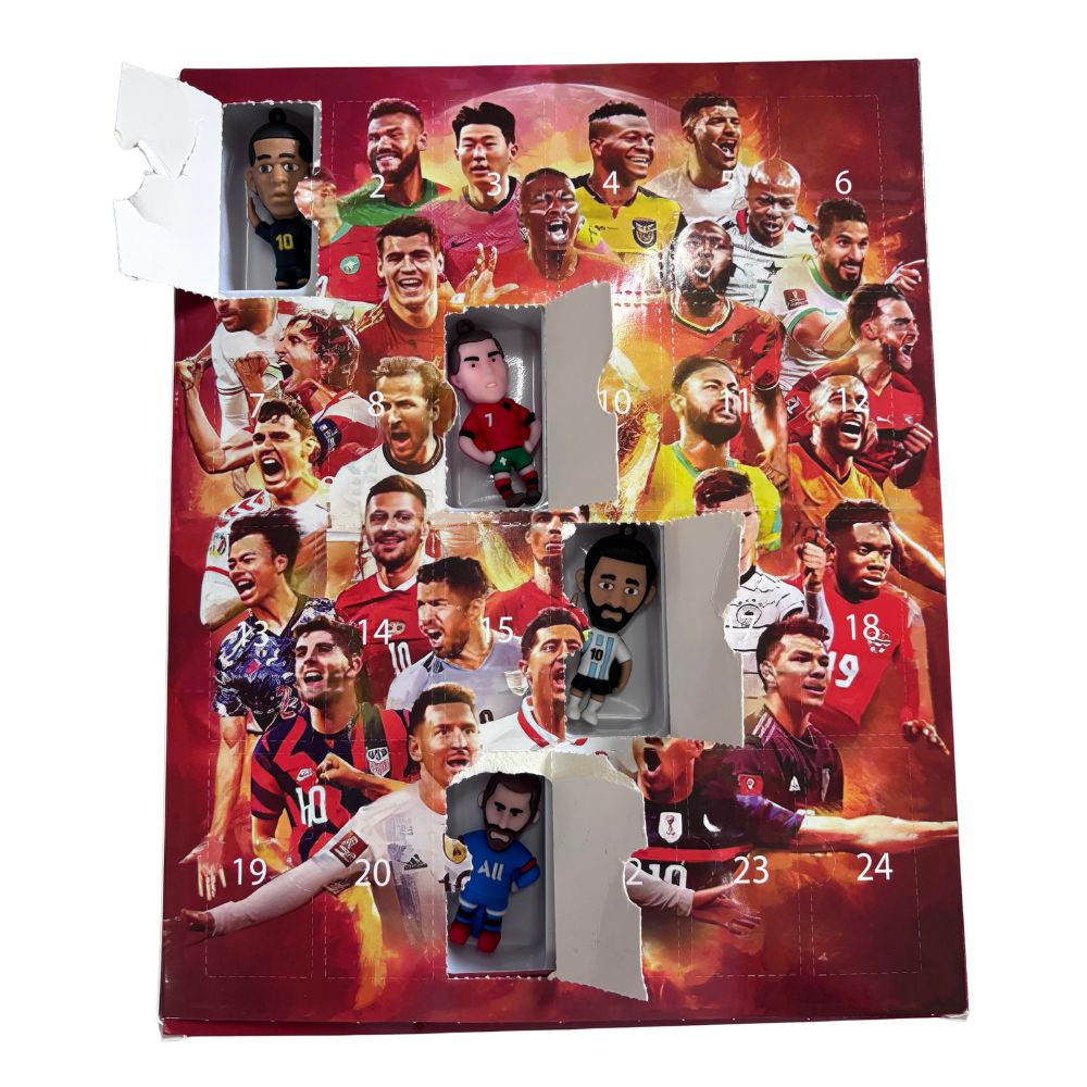 サッカー24日アドベントカレンダー スポーツクリスマスアドベ - Advent Calendar Gift のレビューと価格