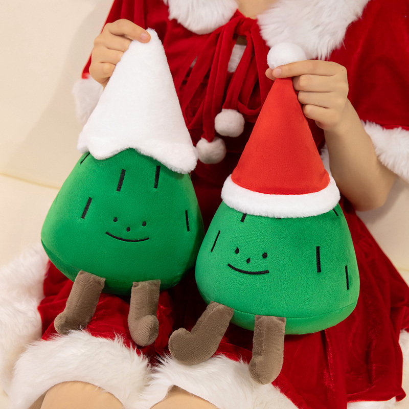 2026年版 カートゥーンクリスマスツリーぬいぐるみ 30c - Santa Hat Plush のレビューと価格