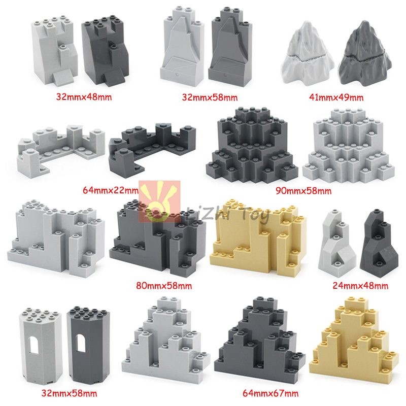 MOC レンガ城山築山庭園建築 DIY 啓発都市ビルディング - Lego Set Creator のレビューと価格